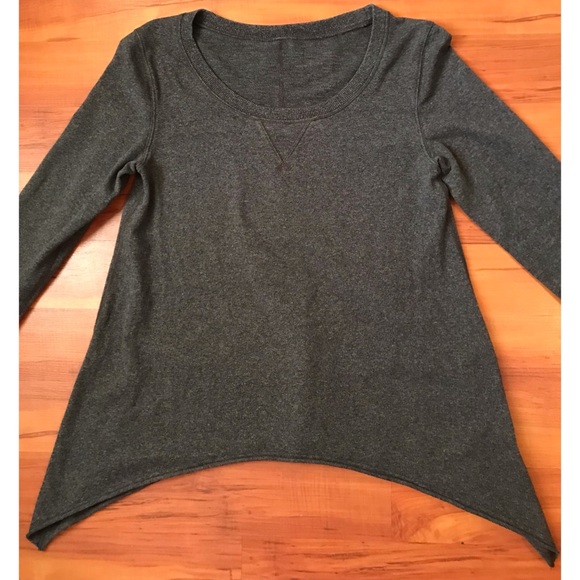 lululemon tea lounge pullover Heathered Coal 10 - Picture 4 of 9